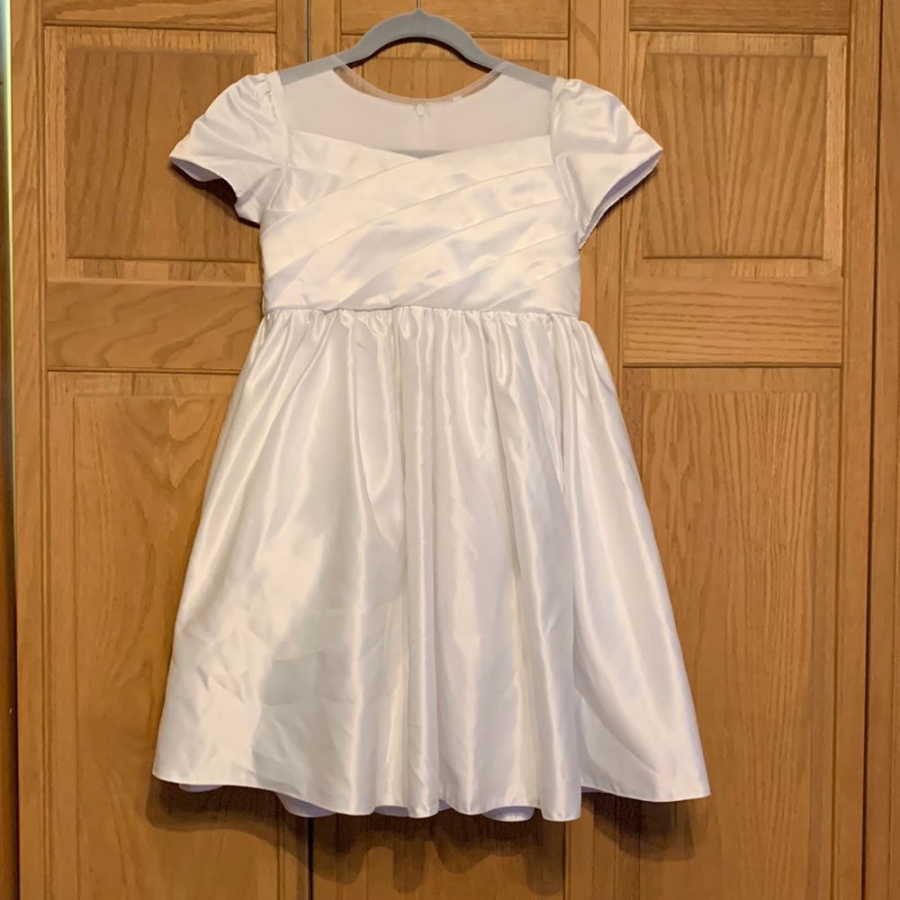 White Flower Girl Dress